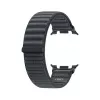Samsung Fabric Band (S/M), skirtas Galaxy Watch9 ir Watch8 – juodas austas dirželis