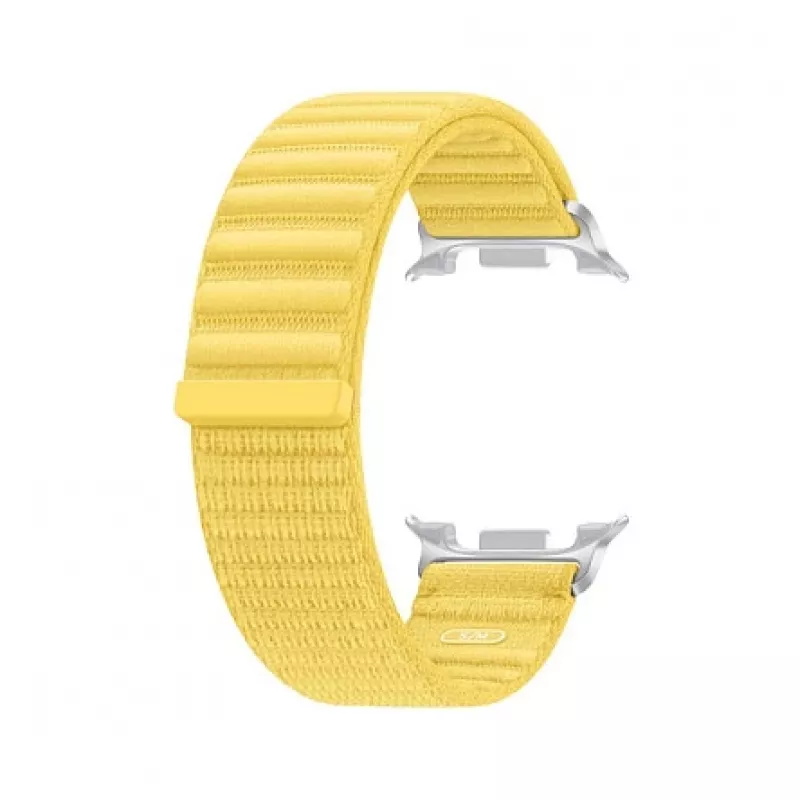 Samsung Fabric Band (S/M), skirtas Galaxy Watch9 (Watch8) – geltonas nailono dirželis
