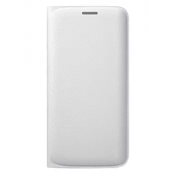 Samsung Flip Cover, skirtas Galaxy J1 (2016) J120 EF-WJ120PWEGWW, baltas