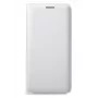 Samsung Flip Cover, skirtas Galaxy J1 (2016) J120 EF-WJ120PWEGWW, baltas