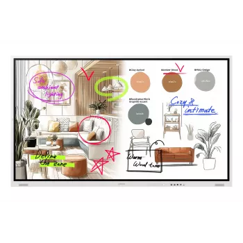 Samsung Flip WM85FX 85 inch interaktyvus UHD ekranas su jutikliniu valdymu