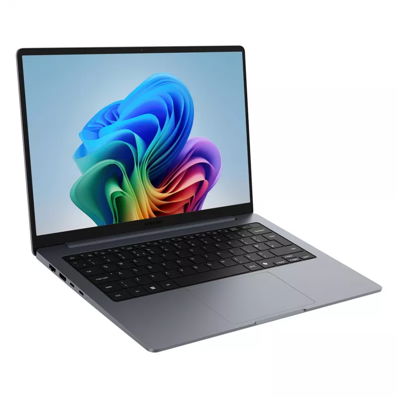 Samsung Galaxy Book6 CU5 325 16 colių AMOLED jutiklinis nešiojamasis kompiuteris, Intel Core Ultra 5 125H, 16GB RAM, 1TB SSD, Win 11 Home, Mėnulio akmens pilka, vokiška klaviatūra