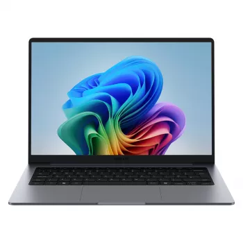 Samsung Galaxy Book6 CU5 325 16 colių AMOLED jutiklinis nešiojamasis kompiuteris, Intel Core Ultra 5 125H, 16GB RAM, 1TB SSD, Win 11 Home, Mėnulio akmens pilka, vokiška klaviatūra