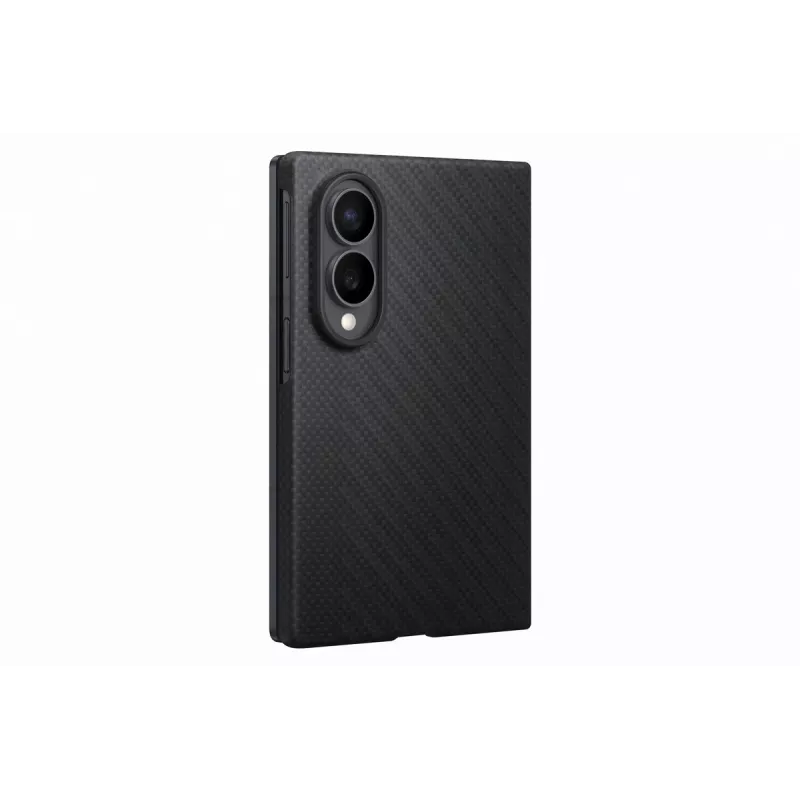 Samsung Galaxy Fold8 Carbon Magnet Standing Cover su S Pen lizdu ir atrama – juoda (EF-KF971SBEGWW)