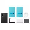Samsung Galaxy Fold8 Carbon Magnet Standing Cover su S Pen lizdu ir atrama – juoda (EF-KF971SBEGWW)