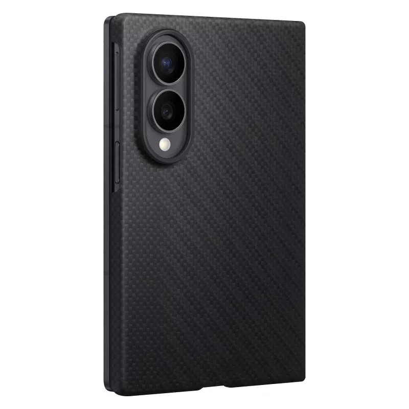 Samsung Galaxy Fold8 Carbon Magnet Standing Cover su S Pen lizdu ir atrama – juoda (EF-KF971SBEGWW)
