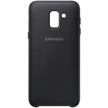 Samsung Galaxy J6 (2018) dviejų sluoksnių apsauginis dėklas juodas EF-PJ600CBEGWW