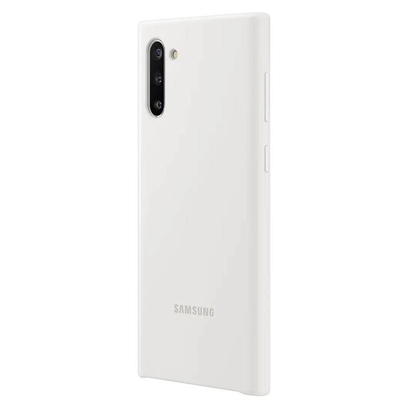 Samsung Galaxy Note 10 Silikoninis Dangtelis Baltas