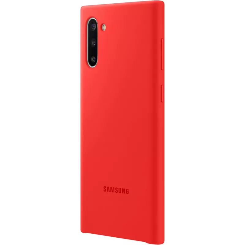 Samsung Galaxy Note10 Silikoninis Dangtelis Raudonas