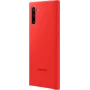 Samsung Galaxy Note10 Silikoninis Dangtelis Raudonas