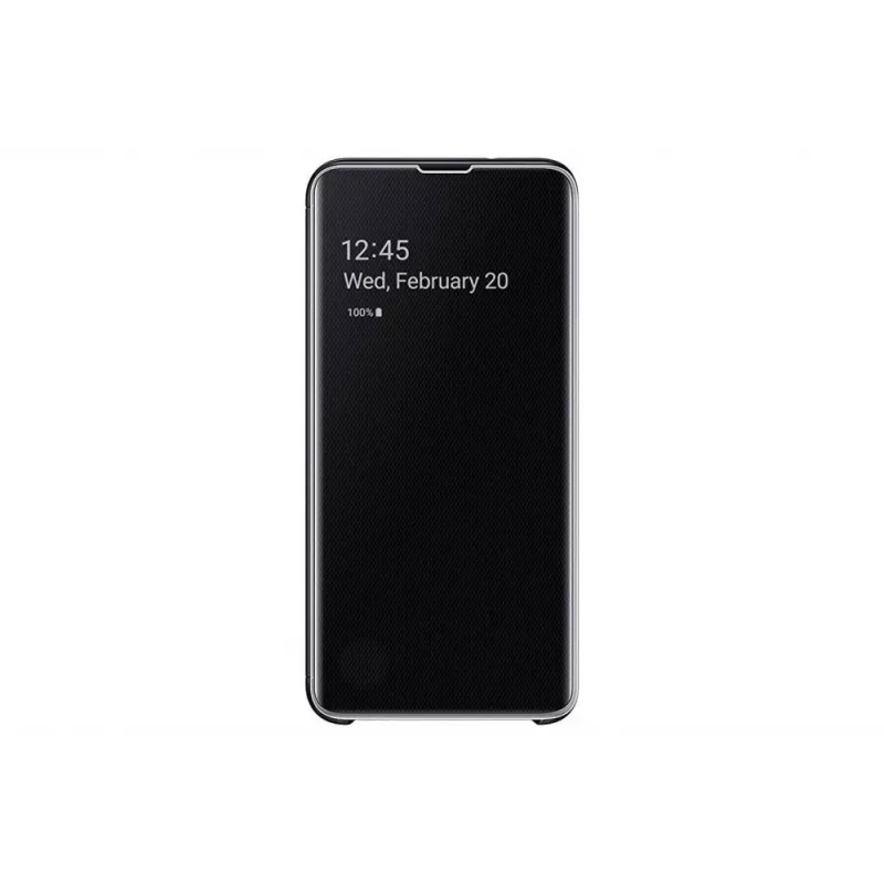 Samsung Galaxy S10+ Clear View dangtelis EF-ZG975CBEGW juodas