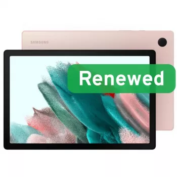 Samsung Galaxy Tab A8 10,5 colio Pink Gold 64GB Android 11 Wi-Fi planšetinis kompiuteris (atnaujintas, gamykliškai užplombuotas)