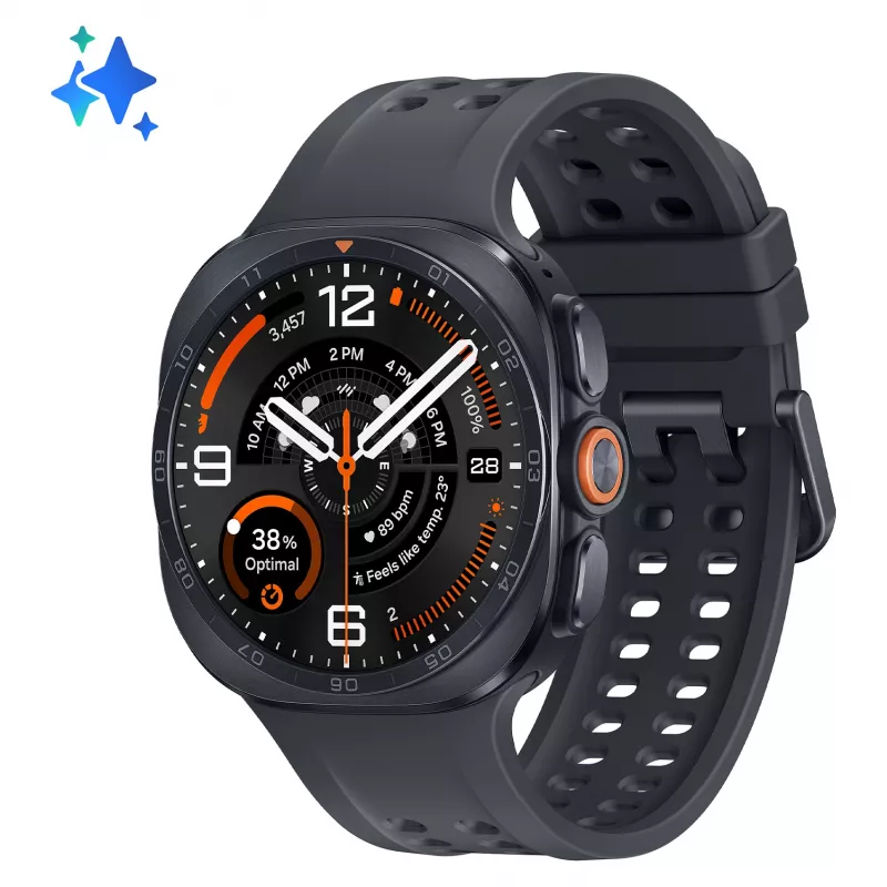 Samsung Galaxy Watch Ultra2 4G LTE 47mm Titanium Gray išmanusis laikrodis