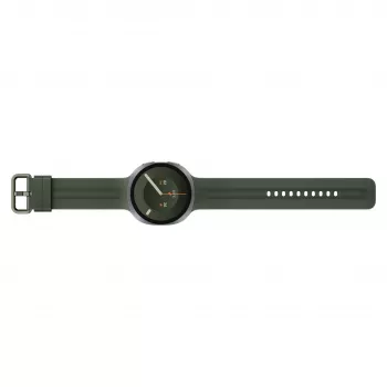 Samsung Galaxy Watch9 LTE 44 mm Silver Smartwatch su Olive Sport Band M/L