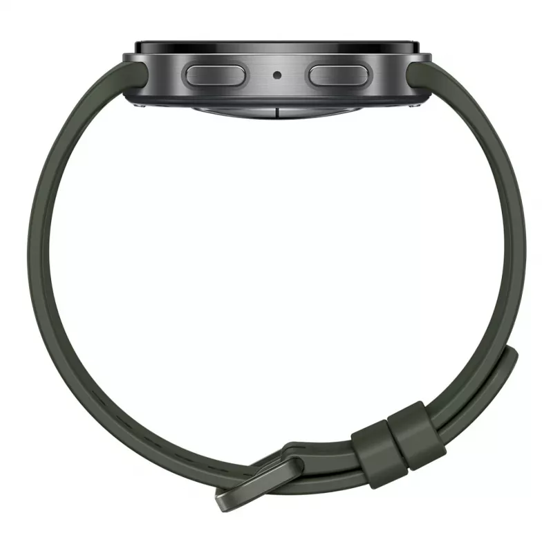 Samsung Galaxy Watch9 LTE 44 mm Silver Smartwatch su Olive Sport Band M/L