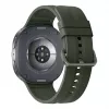 Samsung Galaxy Watch9 LTE 44 mm Silver Smartwatch su Olive Sport Band M/L