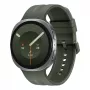 Samsung Galaxy Watch9 LTE 44 mm Silver Smartwatch su Olive Sport Band M/L