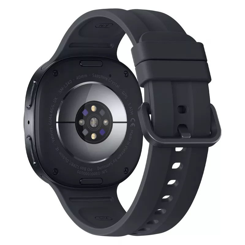 Samsung Galaxy Watch9 SM-L340 40 mm grafito išmanusis laikrodis su Super AMOLED ekranu