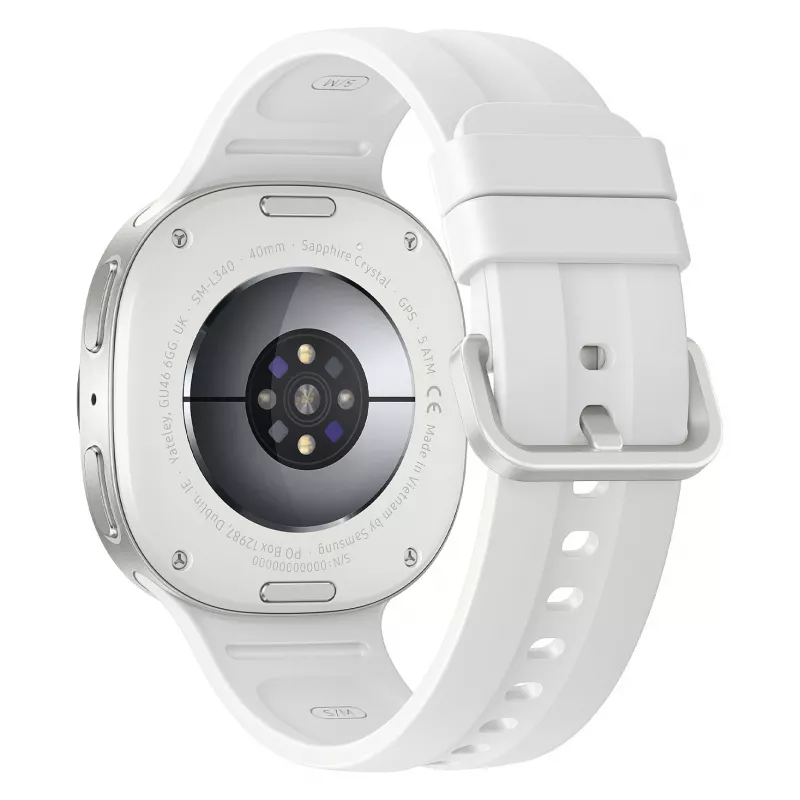 Samsung Galaxy Watch9 SM-L340 40mm kreminės spalvos GPS išmanusis laikrodis