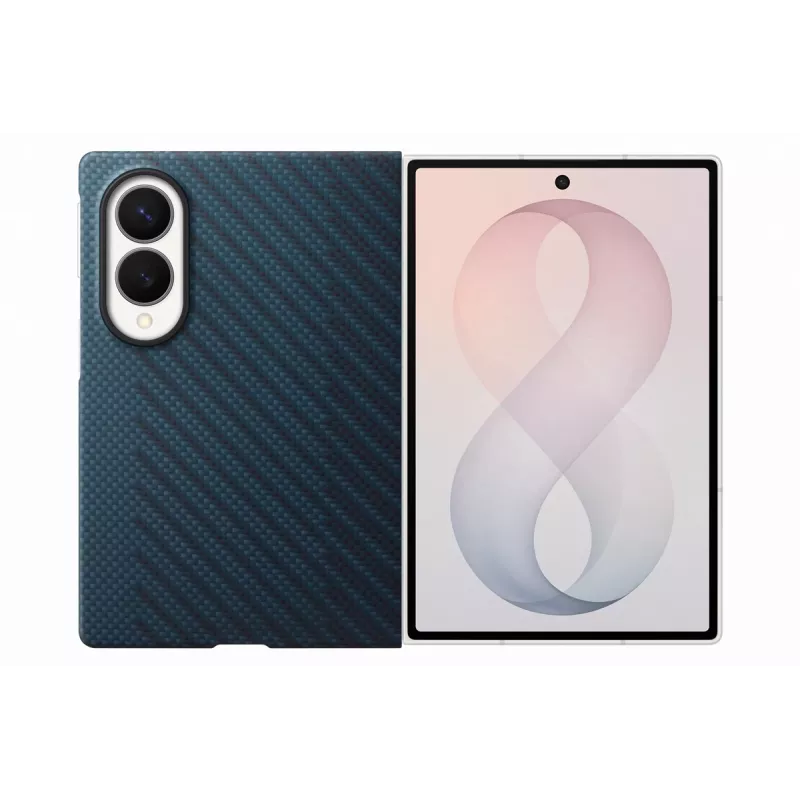 Samsung Galaxy Z Fold5 anglies magnetinis stovintis dėklas - tamsiai mėlynas (EF-KF971SNEGWW)