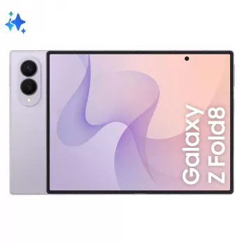 Samsung Galaxy Z Fold8 512GB Lavender 12GB RAM 7,6 colio sulankstomas išmanusis telefonas