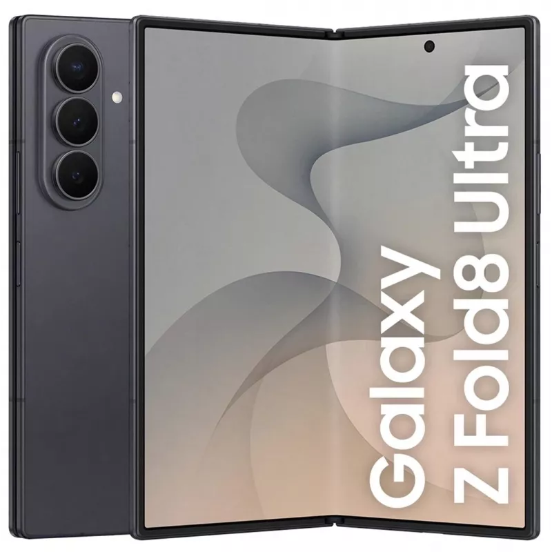 Samsung Galaxy Z Fold8 Ultra 5G išmanusis telefonas, 20,3 cm (8 colių) lankstomas OLED ekranas, 16 GB RAM, 1 TB atmintis, Dual SIM, grafitas