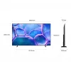 Samsung GU85U7079FUXZG 214 cm (85 inch) 4K UHD Smart TV, 50 Hz, HDR10+, juoda