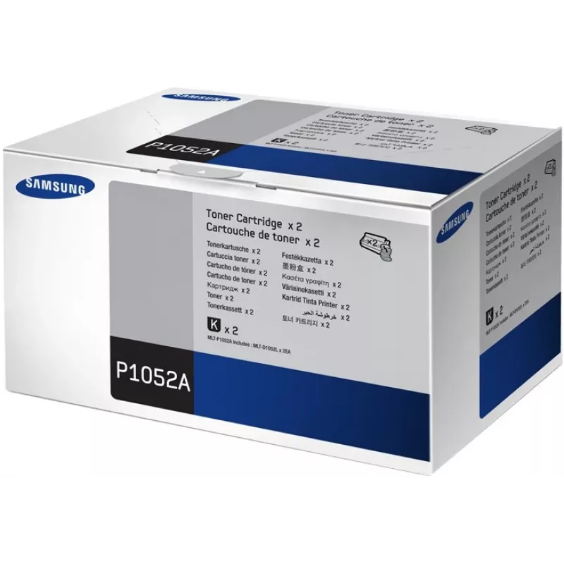 Samsung HP MLT-P1052A - 2 rinkinys - didelės išeigos - juoda - originali - tonerio kasetė (SV115A)