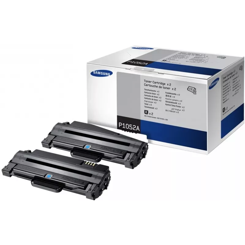 Samsung HP MLT-P1052A - 2 rinkinys - didelės išeigos - juoda - originali - tonerio kasetė (SV115A)