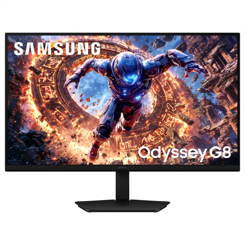Samsung LS32HG806ESXEN Odyssey G8 32 colių 6K Ultra HD IPS 1ms 330Hz HDR monitorius su USB šakotuvu, pasukamas, aukščio reguliavimas