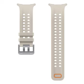 Samsung Marine Band Mocha (Large), skirtas Galaxy Watch Ultra /2 – Fluoroelastomerinis dirželis