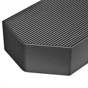 Samsung Q-Series HW-Q990H 11.1.4 kanalų garso juostos sistema su belaidžiu žemųjų dažnių garsiakalbiu ir galiniais garsiakalbiais, juoda