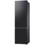 Samsung RB38C705CB1/EF 390L Total No Frost šaldytuvas su šaldikliu, SpaceMax™ technologija, skaitmeninis inverterinis kompresorius, energijos klasė C, Glam Black