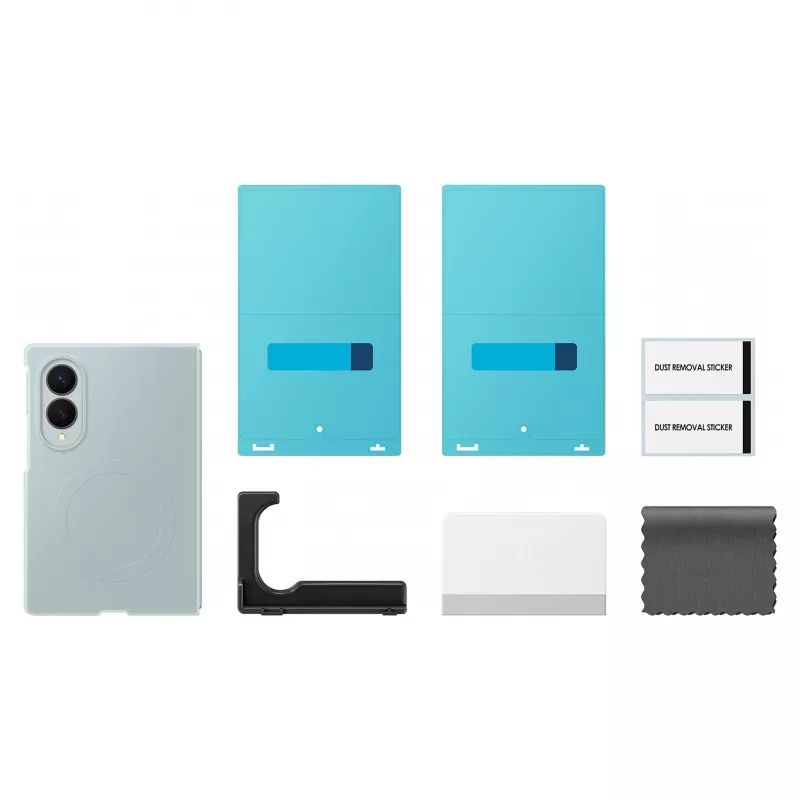 Samsung silikoninis magnetinis dėklas Galaxy Z Fold 8, žalias