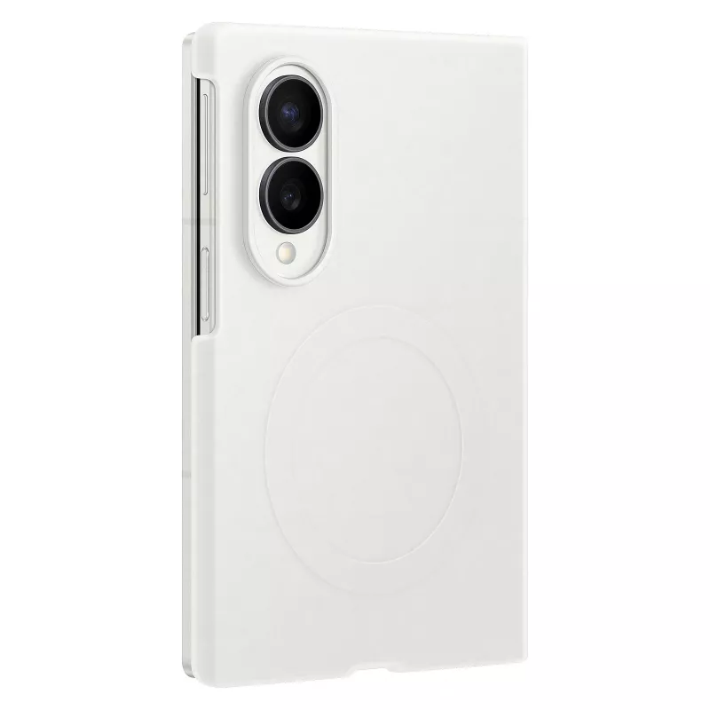 Samsung Silicone Magnet Case, skirtas Galaxy Z Fold 8 - Baltas (suderinamas su MagSafe)