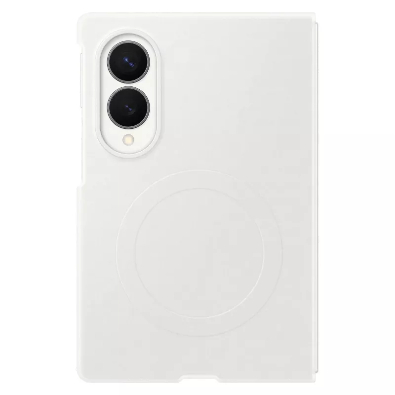 Samsung Silicone Magnet Case, skirtas Galaxy Z Fold 8 - Baltas (suderinamas su MagSafe)