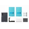 Samsung Silicone Magnet Case, skirta Galaxy Z Fold5, juoda