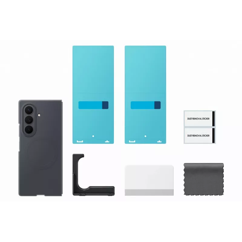 Samsung Silicone Magnet Case, skirtas Galaxy Z Fold8 Ultra – juoda (EF-EF976CBEGWW)