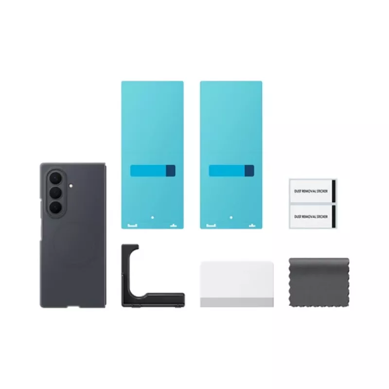 Samsung Silicone Magnet Case, skirtas Galaxy Z Fold8 Ultra – juoda (EF-EF976CBEGWW)