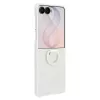 Samsung Silicone Ring Magnet Case, skirtas Galaxy Z Flip8, baltas