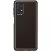 Samsung Soft Clear Cover, skirtas Samsung Galaxy A32 5G, juodas