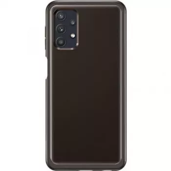 Samsung Soft Clear Cover, skirtas Samsung Galaxy A32 5G, juodas