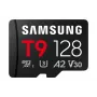 Samsung T9 MB-MH128T 128GB microSDXC UHS-I U3 V10 atminties kortelė