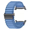 Samsung Trail Band, skirtas Galaxy Watch Ultra/2, mėlynas, 22 mm fluoroelastomeras, titano G formos užsegimas