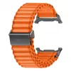 Samsung Trail Band, skirtas Galaxy Watch Ultra/2 - oranžinė, S/M/L (ET-SVL70MFEGEU)