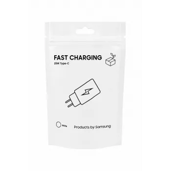 Samsung kelioninis adapteris TA800 USB-C 25W baltas (be laido)
