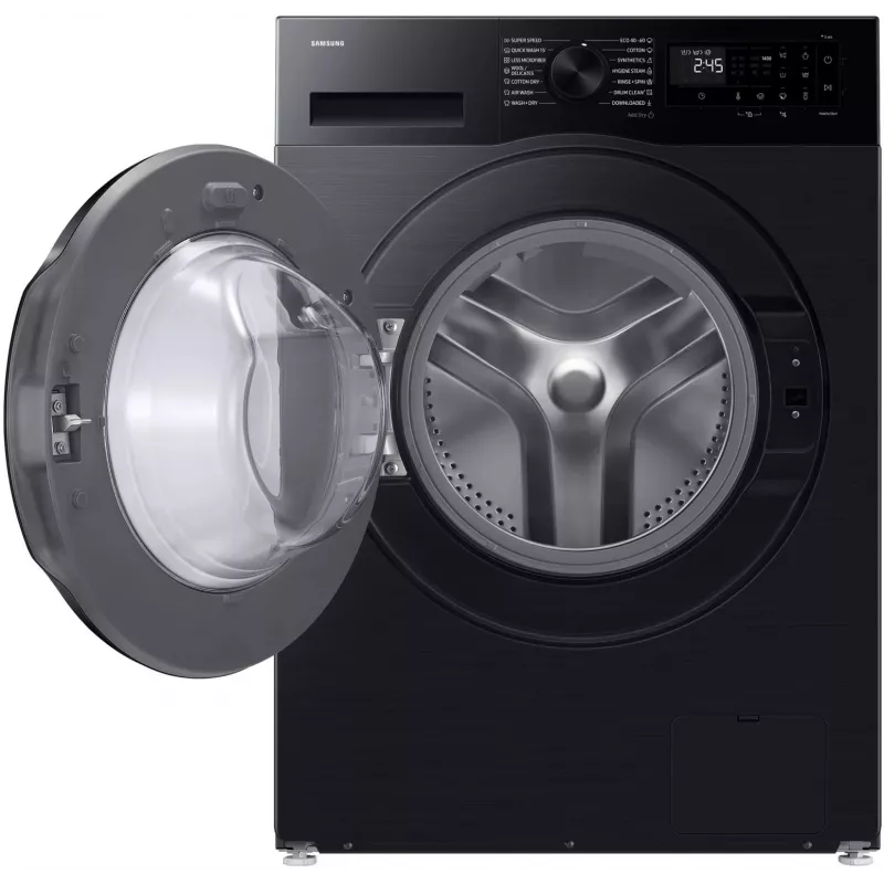 Samsung WD90HG5U34BBLE 9kg/6kg Skalbimo džiovinimo mašina su EcoBubble, 1400 aps/min, balta