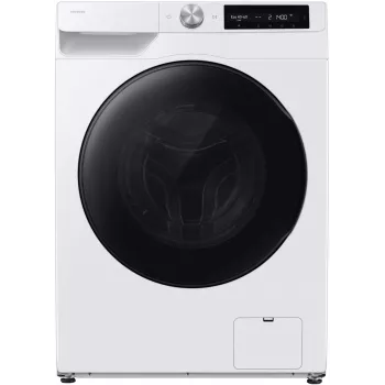 Samsung WD90HG6U94BEU4 Laisvai pastatoma skalbimo mašina su džiovintuvu, 9 kg skalbimas / 6 kg džiovinimas, 1400 aps./min., EcoBubble, balta