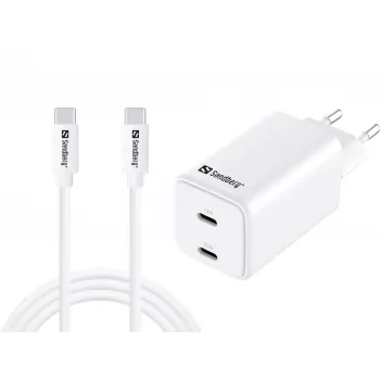 Sandberg AC įkroviklis USB-C PD65W EU 1,5M (441-75)