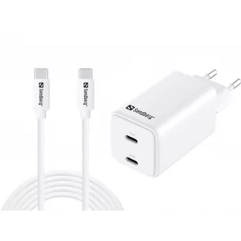 Sandberg AC įkroviklis USB-C PD65W EU 3M (441-76)